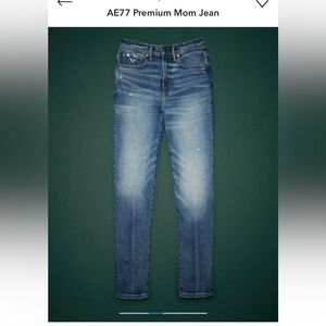 AE77 PREMIUM MOM JEAN